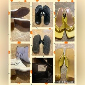 Heals and sandals size 8/ 8 1/2